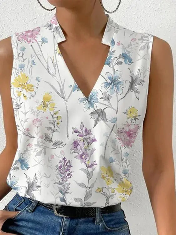 Salete - Soft Top with V-Neck