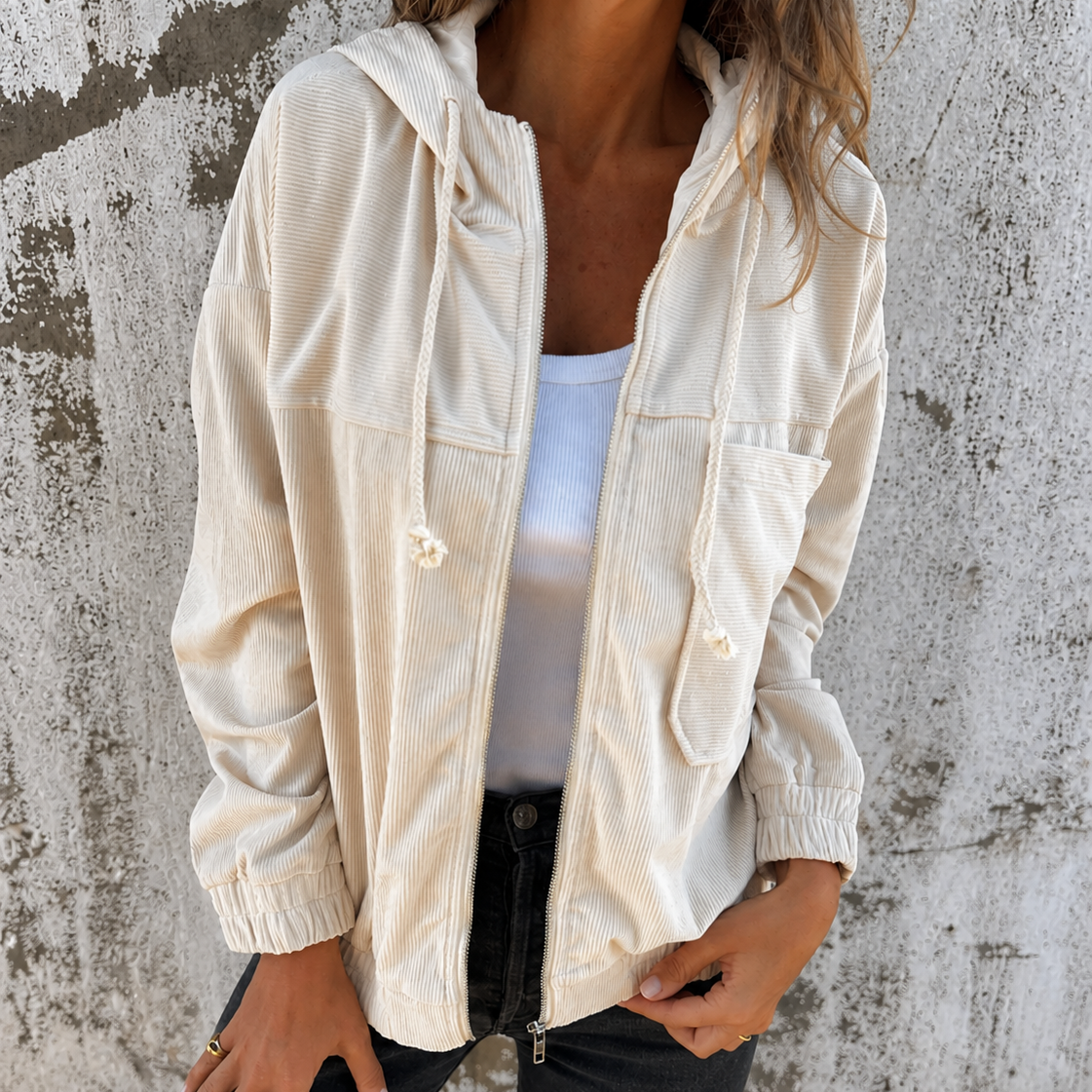 Silvia - Lightweight Hooded Jacket