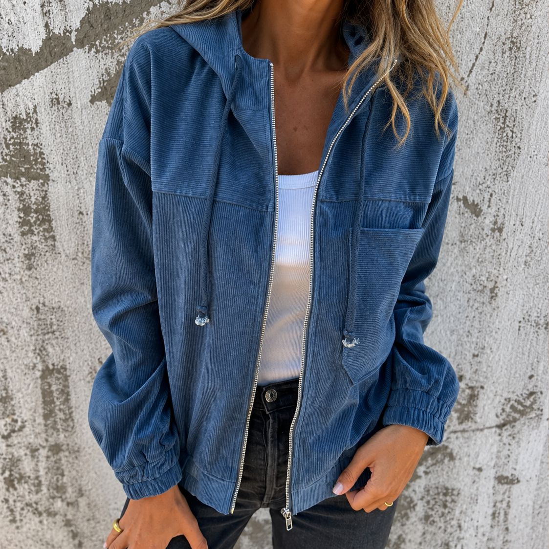 Silvia - Lightweight Hooded Jacket — view 2