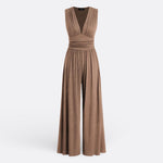 Leonor - Chic Sleeveless Wide-Leg Jumpsuit — view 4