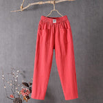 Alyra - Relaxed Fit Pants with Pockets — view 5