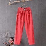 Alyra - Relaxed Fit Pants with Pockets — view 5