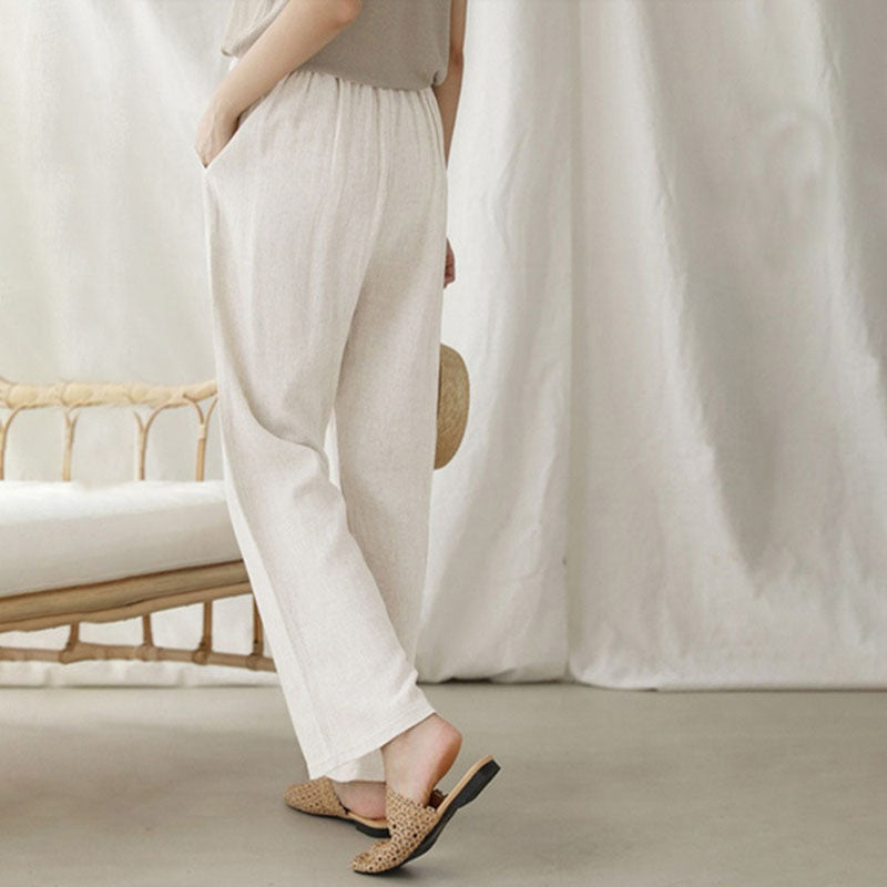 Vara - Relaxed Pants with Drawstring — view 8
