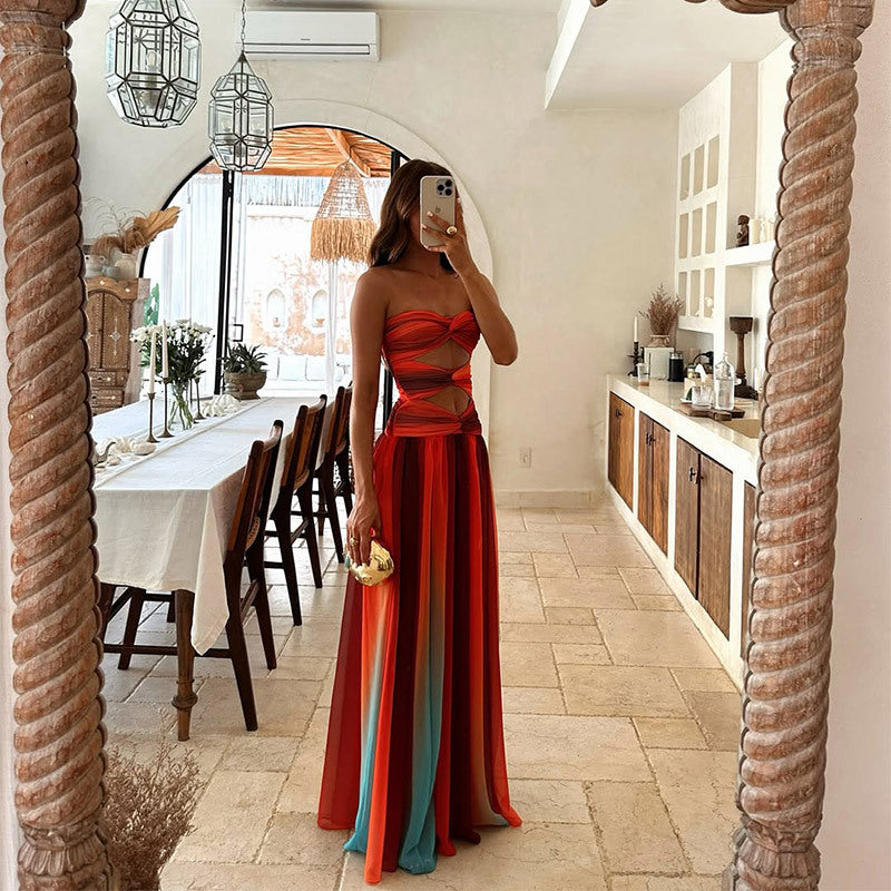 Laney - Strapless Maxi Dress — view 4