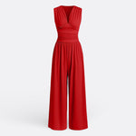 Leonor - Chic Sleeveless Wide-Leg Jumpsuit