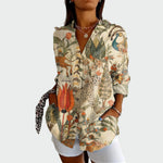 Stylish Shirt with Floral Print — view 3