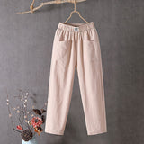 Alyra - Relaxed Fit Pants with Pockets — view 3