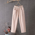 Alyra - Relaxed Fit Pants with Pockets — view 3