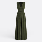 Leonor - Chic Sleeveless Wide-Leg Jumpsuit — view 3