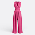 Leonor - Chic Sleeveless Wide-Leg Jumpsuit — view 6