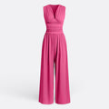 Leonor - Chic Sleeveless Wide-Leg Jumpsuit — view 6