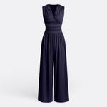 Leonor - Chic Sleeveless Wide-Leg Jumpsuit — view 5