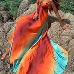 Harlow - Maxi Dress in Sunset Colours — view 3
