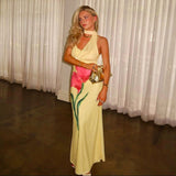 Monroe - Backless Maxi Dress — view 9