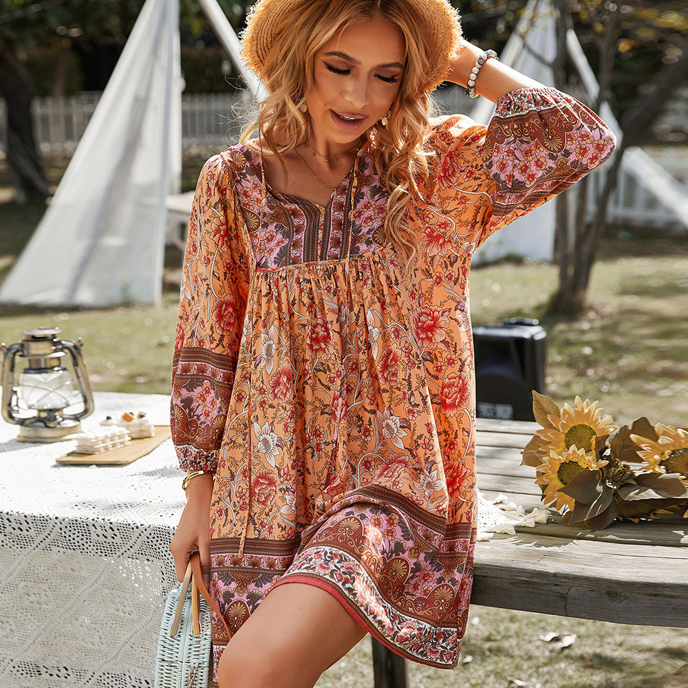 Briseis - Bohemian Tunic Dress