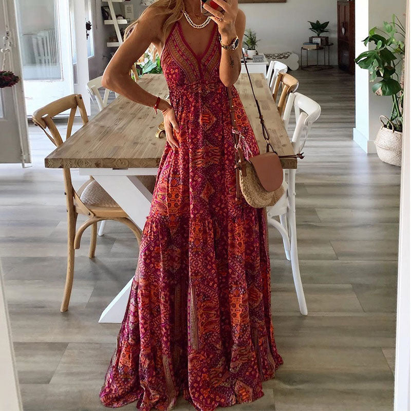 Gweneth - Sleeveless Boho Dress — view 2