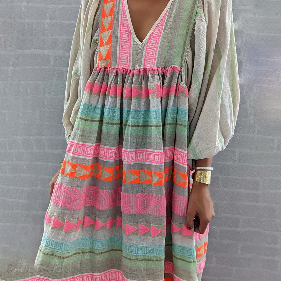 Jessenia - Comfortable Boho Dress — view 6