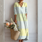 Leonor – Linen Dress with Natural Elegance