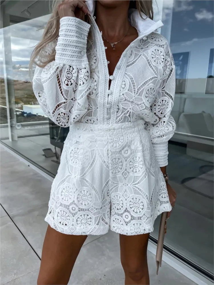 Lesley - Elegant Lace Set — view 14