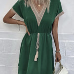 Sabrina - Elegant Boho Dress — view 4
