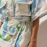 Solene - Chic Patchwork Ensemble — view 6