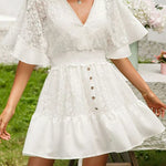 Carole - Boho Lace Dress