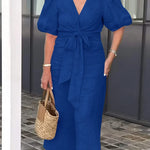 LYNORA | Elegant Midi Dress with V-Neck — view 7