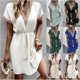 Sabrina - Elegant Boho Dress — view 6