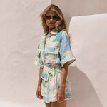Solene - Chic Patchwork Ensemble — view 3
