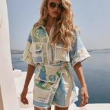 Solene - Chic Patchwork Ensemble — view 2
