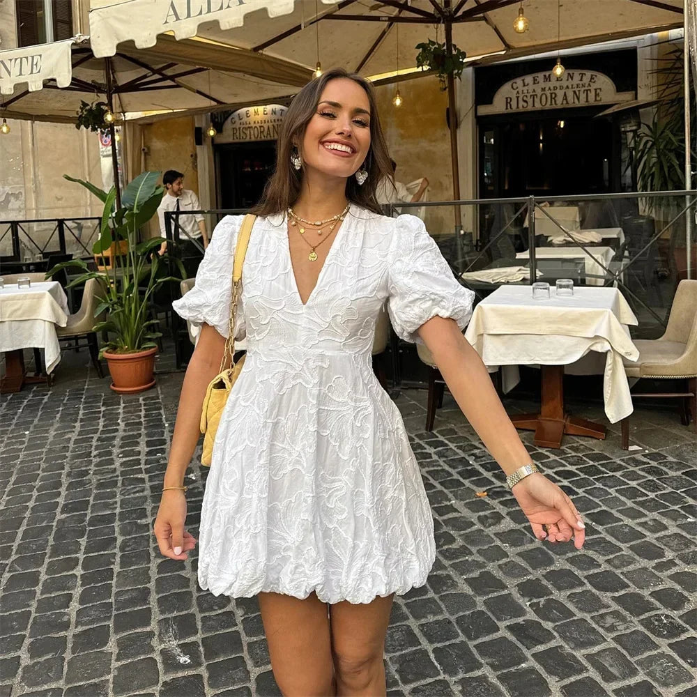 Mckenna - Chic Embroidered Dress — view 2