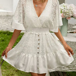 Carole - Boho Lace Dress — view 3