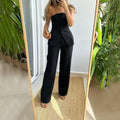 BRIA - Sleeveless Two-Piece Set with Buttons — view 3