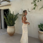 Clover - Knit Maxi Dress — view 3