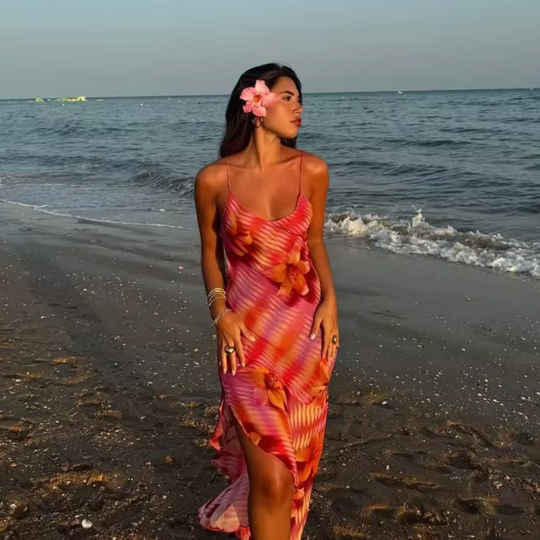 Dakota - Vibrant Tropical Dress — view 2