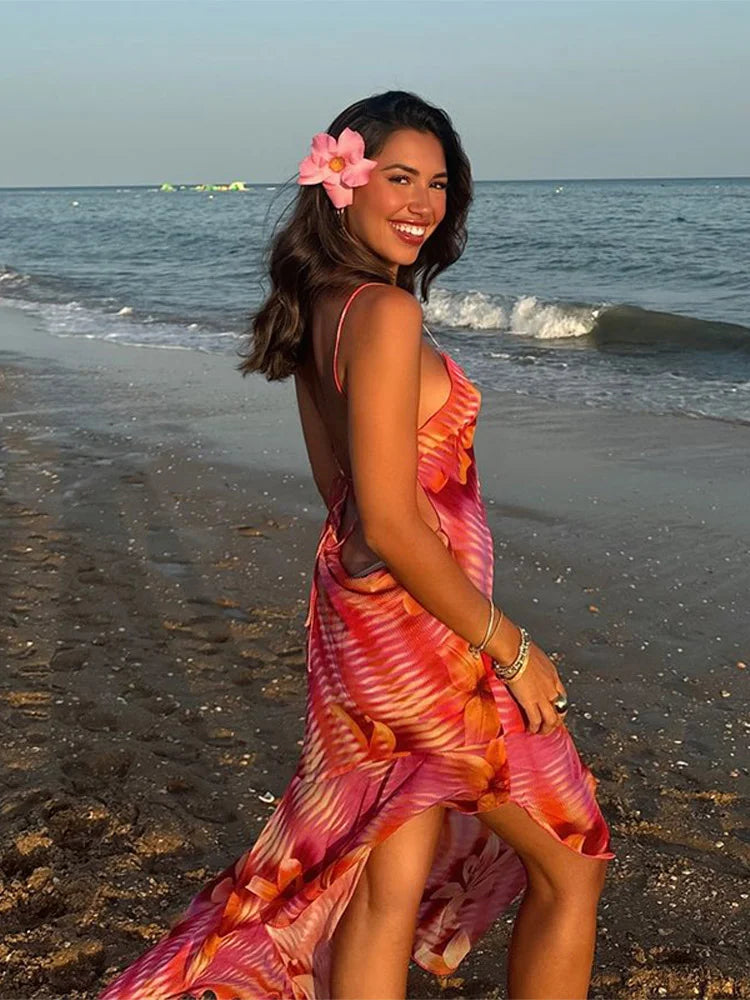 Dakota - Vibrant Tropical Dress — view 4