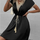 Sabrina - Elegant Boho Dress — view 3