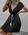 Sabrina - Elegant Boho Dress — view 3