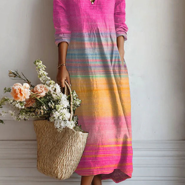 Paula | Long Boho Dress