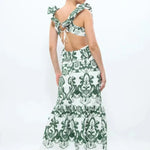 Haven - Maxi Dress with Ruffles — view 12