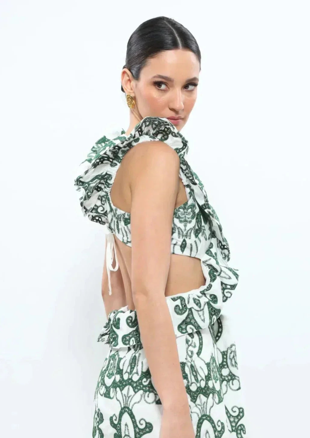 Haven - Maxi Dress with Ruffles — view 9