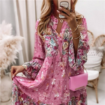 Eira - Printed Boho Dress — view 5