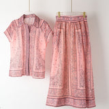 Adele - Bohemian Print Two-Piece Set — view 2