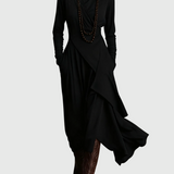 Purple | Pleated Maxi Dress — view 3