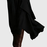 Purple | Pleated Maxi Dress — view 7