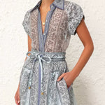 Adele - Bohemian Print Two-Piece Set — view 6