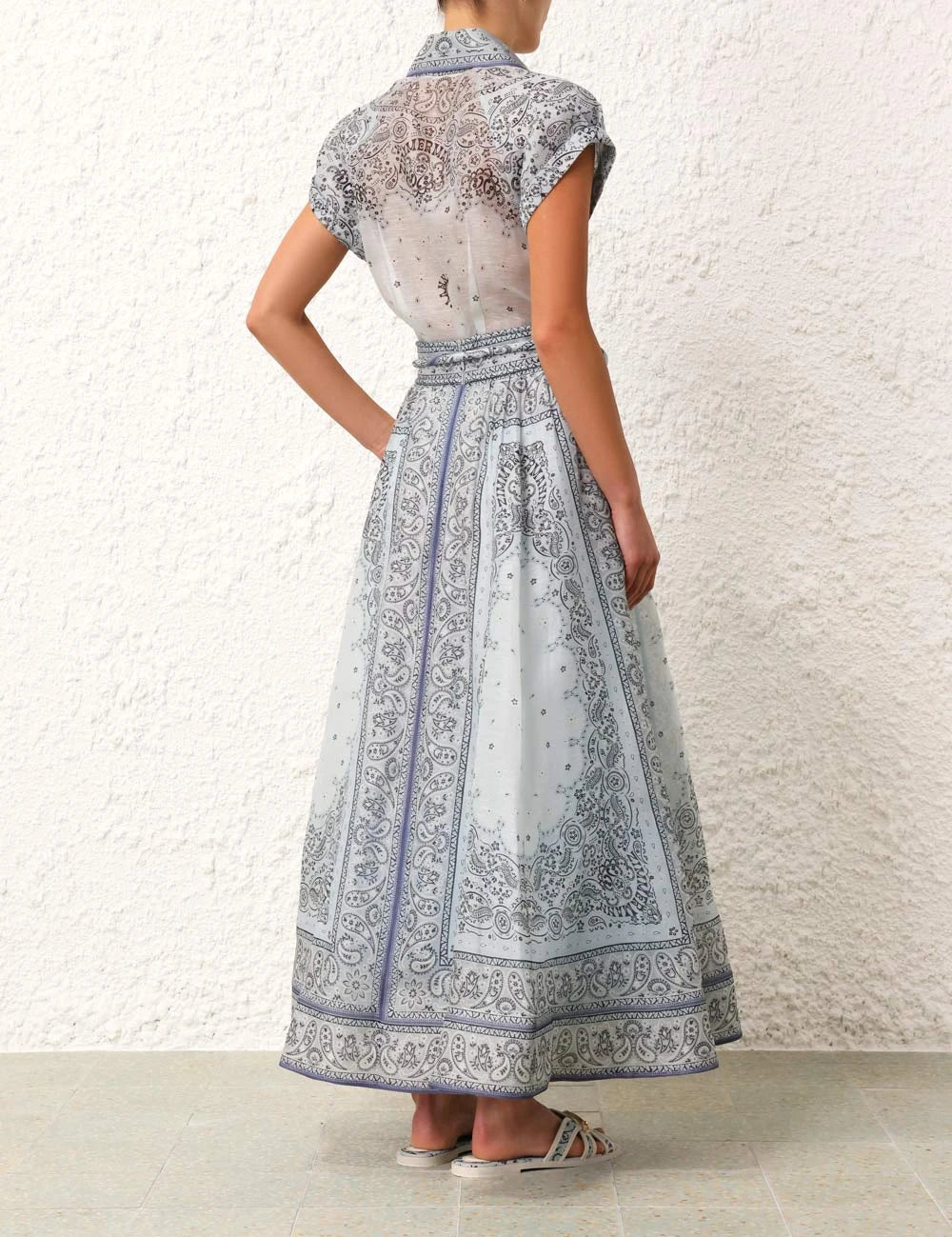 Adele - Bohemian Print Two-Piece Set — view 7