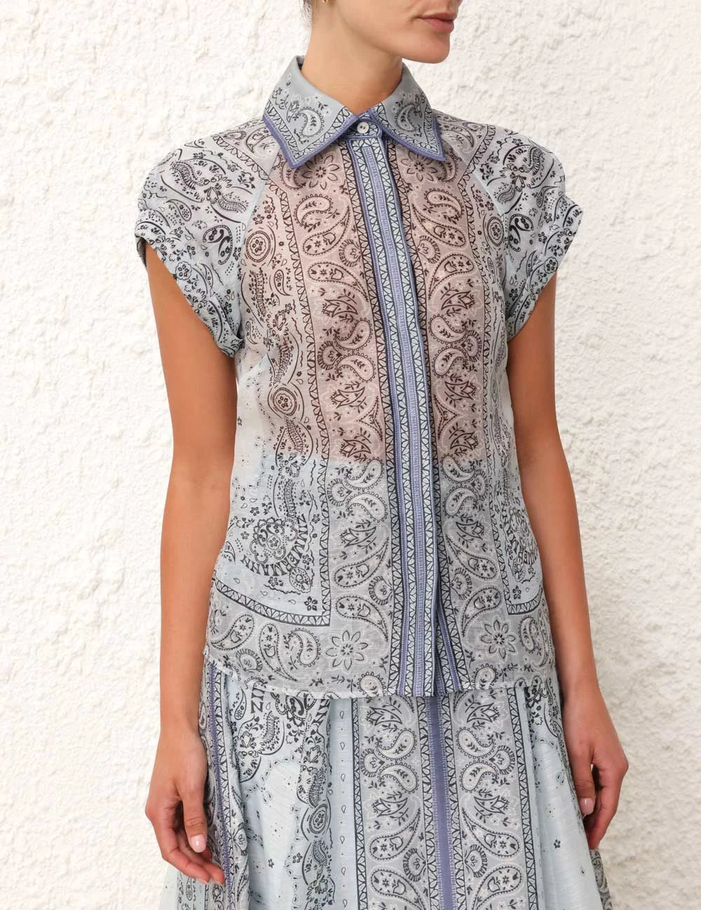 Adele - Bohemian Print Two-Piece Set — view 4
