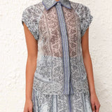 Adele - Bohemian Print Two-Piece Set — view 4