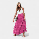 Boho Skirt with Satin Finish — view 9